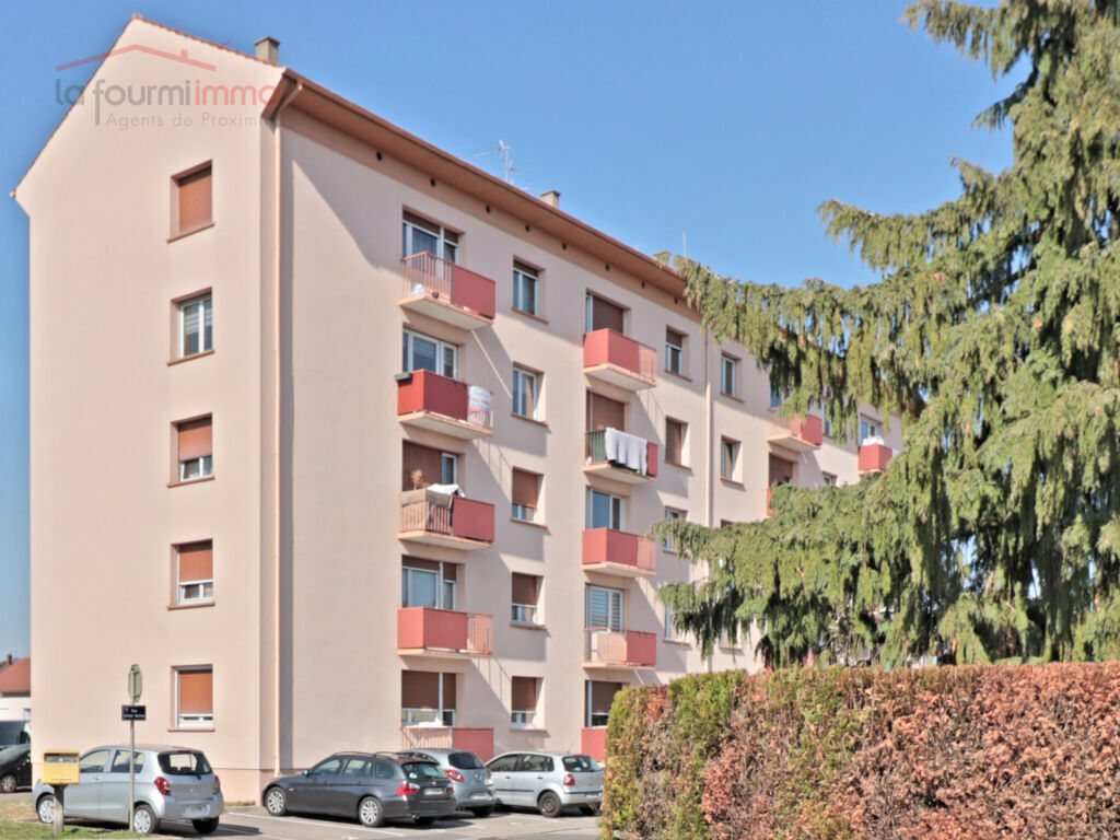 Vendu : Appartement à Huningue 3 pièces 71 m² (68330) - Vendu appartement F3 à Huningue