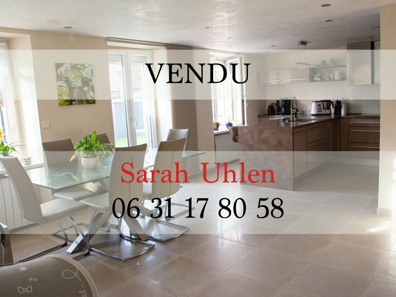 Appartement rez-de-jardin 3 pièces 80 m² à Cernay - Vendu photoshop copie