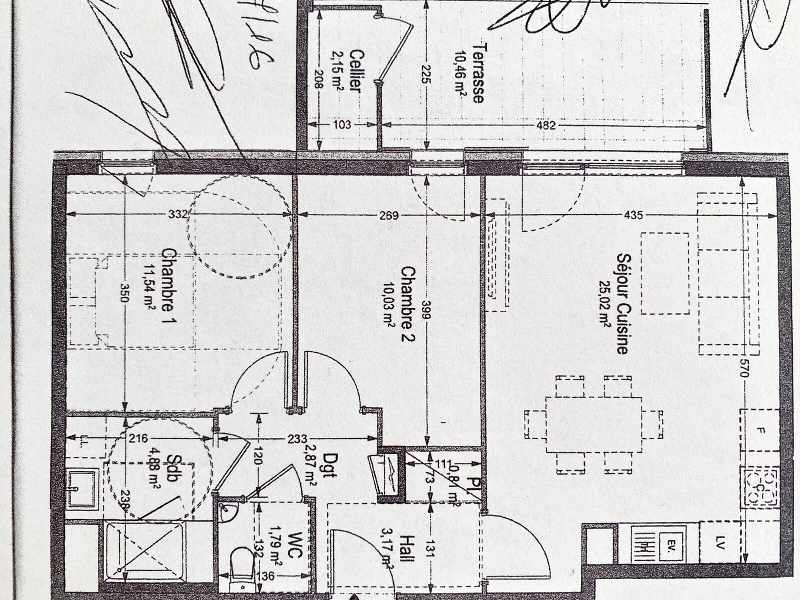 Appartement 3 pièces avec jardin, parking et garage - Img-0966