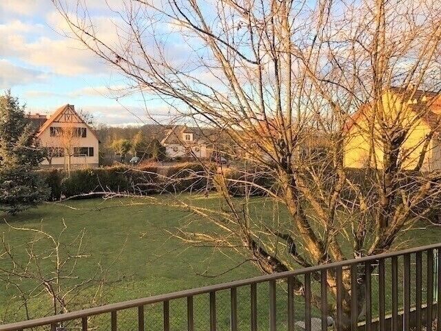 Famille ou investisseur: belle maison+bon rapport - Vue sur terrain fin de journée mod