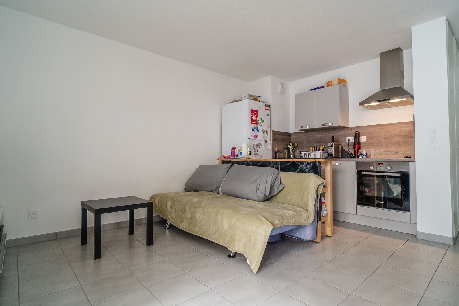 Appartement 2 pièces, balcon, place de parking  - cuisine