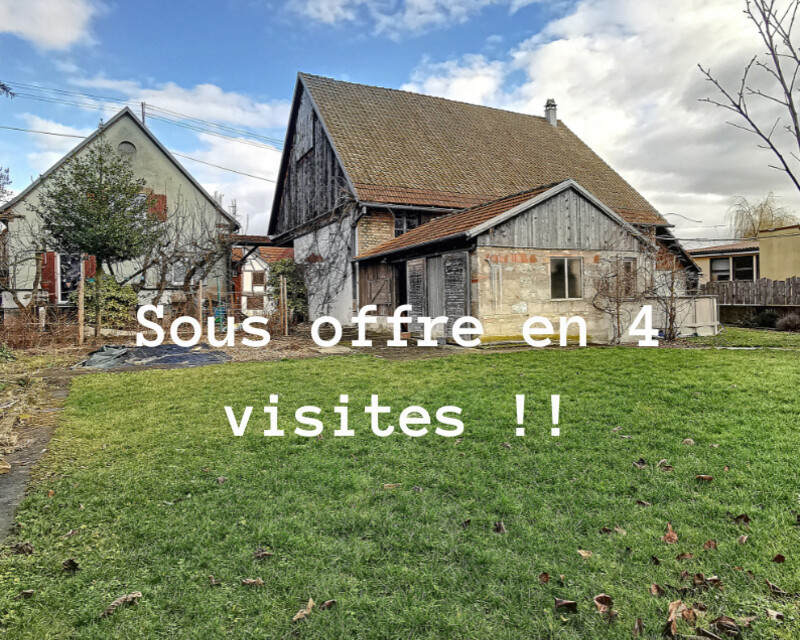 Vaste propriété s'étendant sur près de 13 ares à rénover - Sous offre en 4 visites