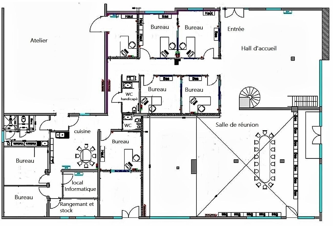 --"Sous Compromis"-- Locaux commerciaux + Atelier - Captureplan
