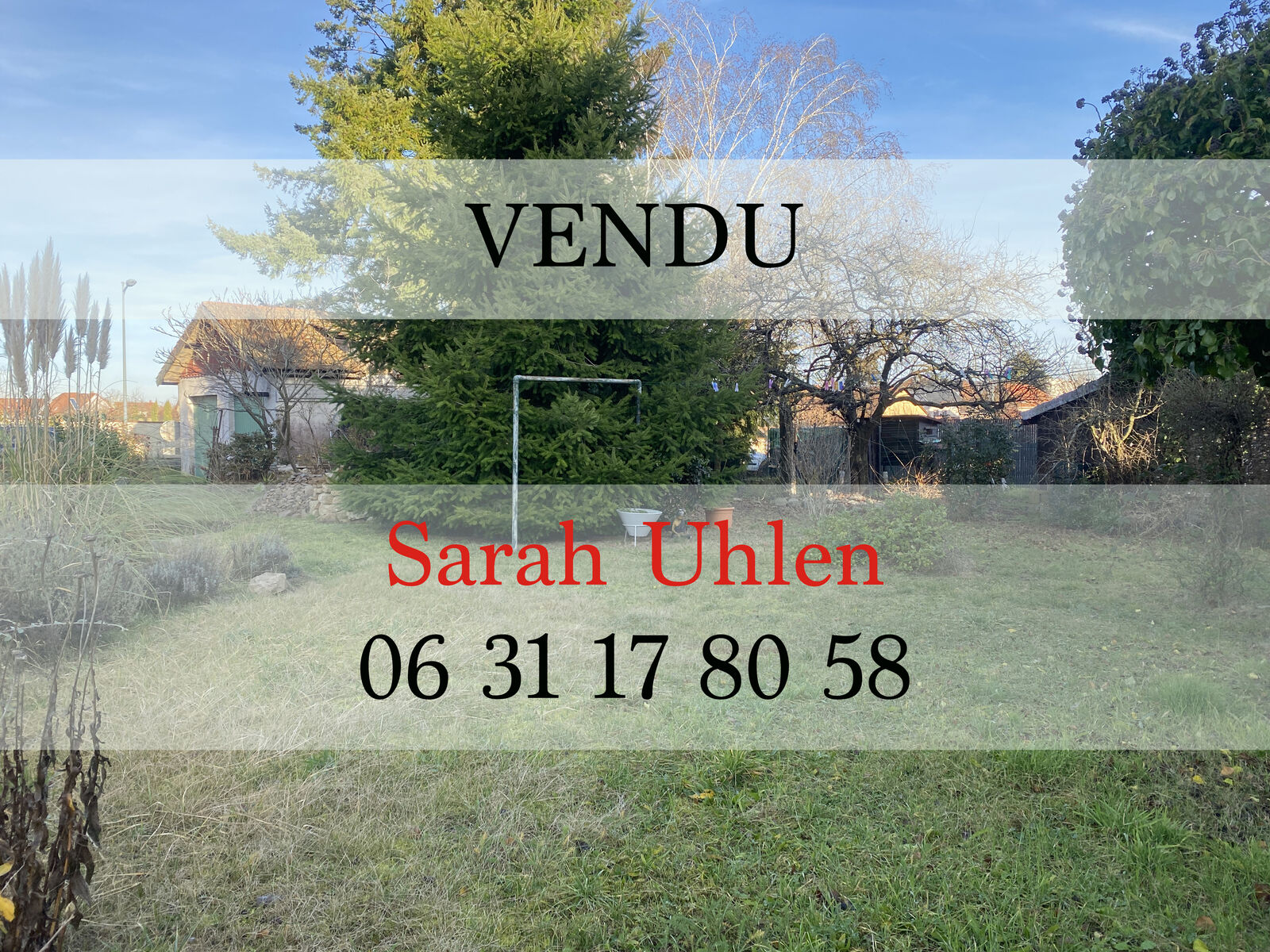 Terrain à bâtir de 3,33 ares à Cernay - Vendu 02