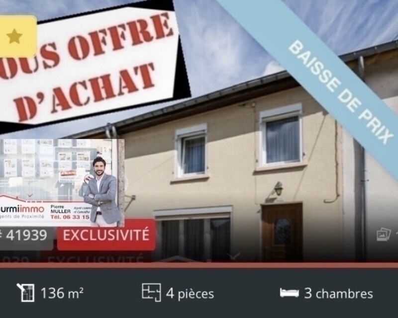 Maison lorraine, en pleine campagne. - Cc786a85-7cec-4376-8dda-ed7641a317fc