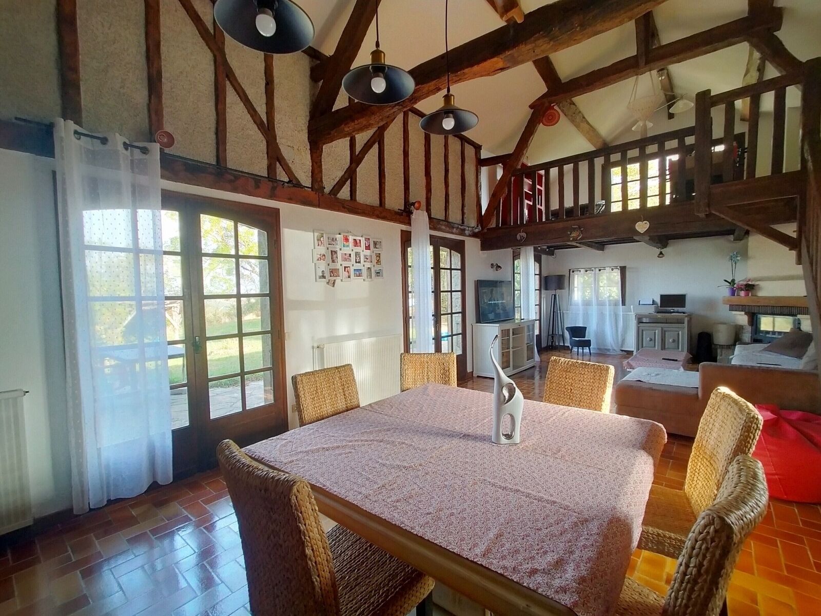 maison 190m² 4 chambres secteur marciac gers - Salon