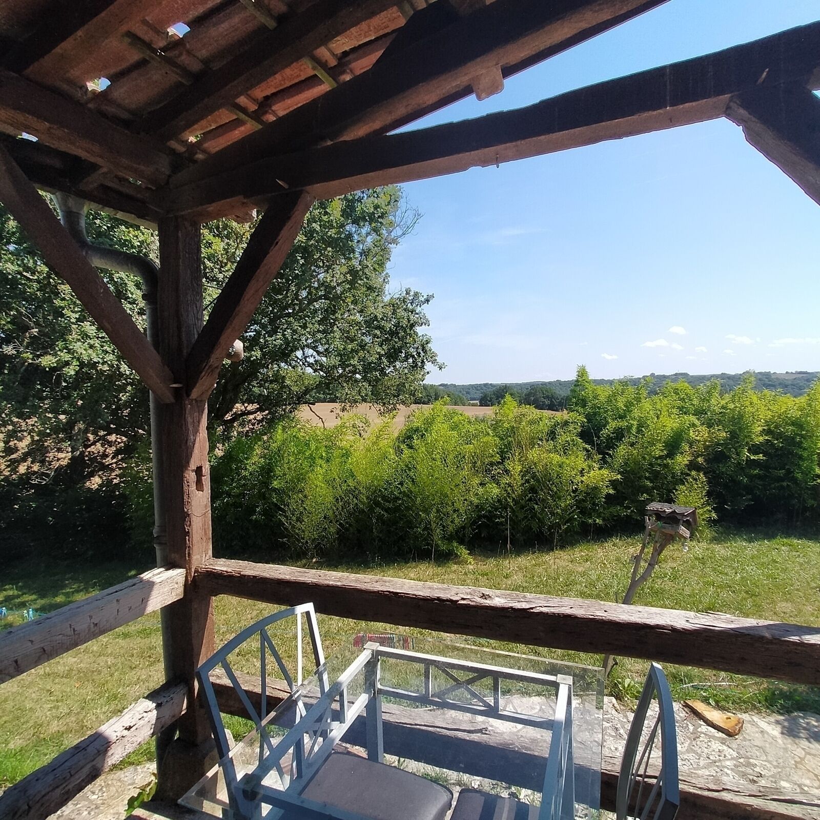 maison 190m² 4 chambres secteur marciac gers - Terrasse cuisine