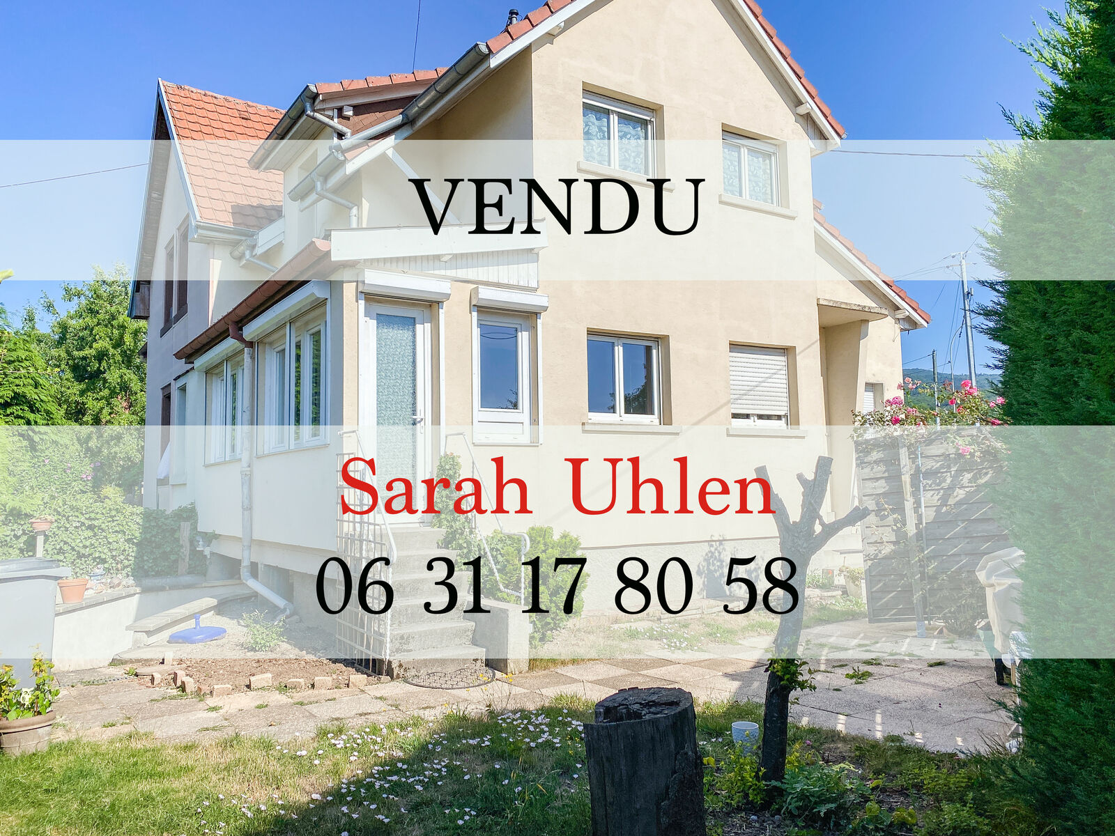 Charmante maison mitoyenne dans un agréable quartier à Cernay - Vendu photoshop copie