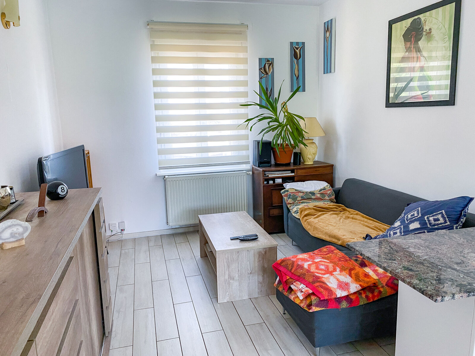 Charmante maison mitoyenne dans un agréable quartier à Cernay - Salon