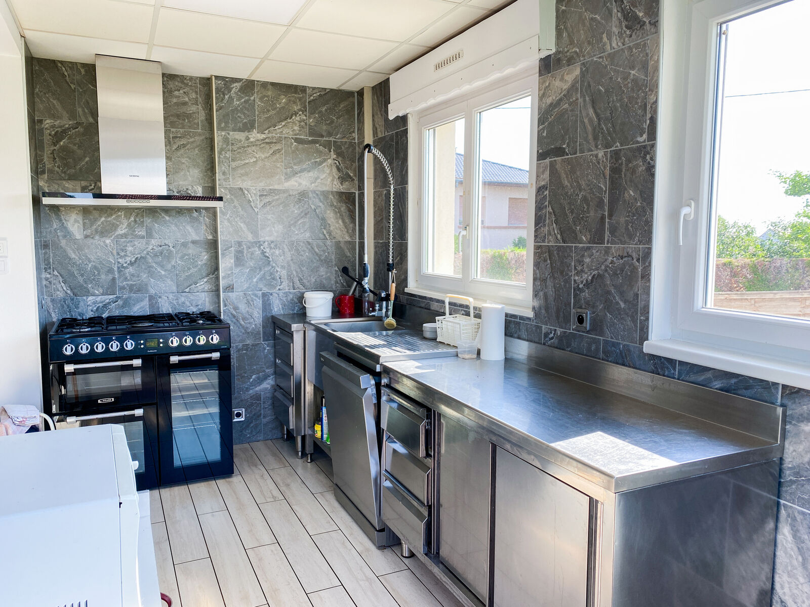 Charmante maison mitoyenne dans un agréable quartier à Cernay - Cuisine