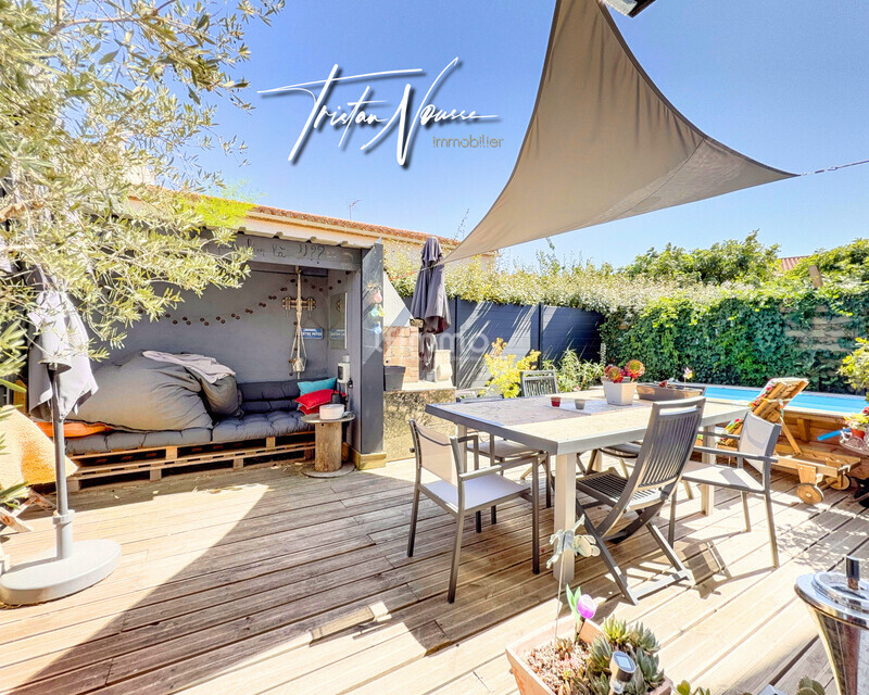 Maison 2 faces - 130 m2 - 4 chambres - Garage piscine - Saint Cyprien - 1