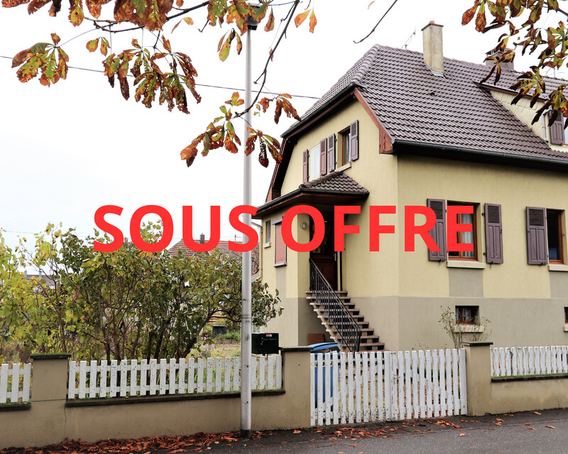 Maison mitoyenne de 103m² à Staffelfelden, quartier calme - Sous offre  2