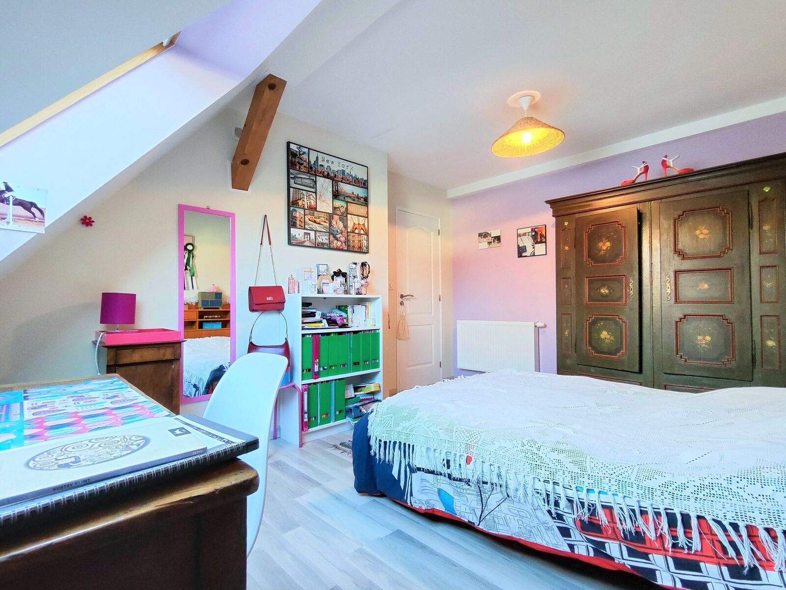 Grand duplex 3 chambres garage à Uffholtz (68700) - chambre