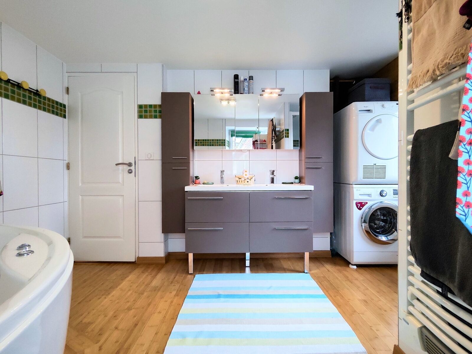 Grand duplex 3 chambres garage à Uffholtz (68700) - salle de bain