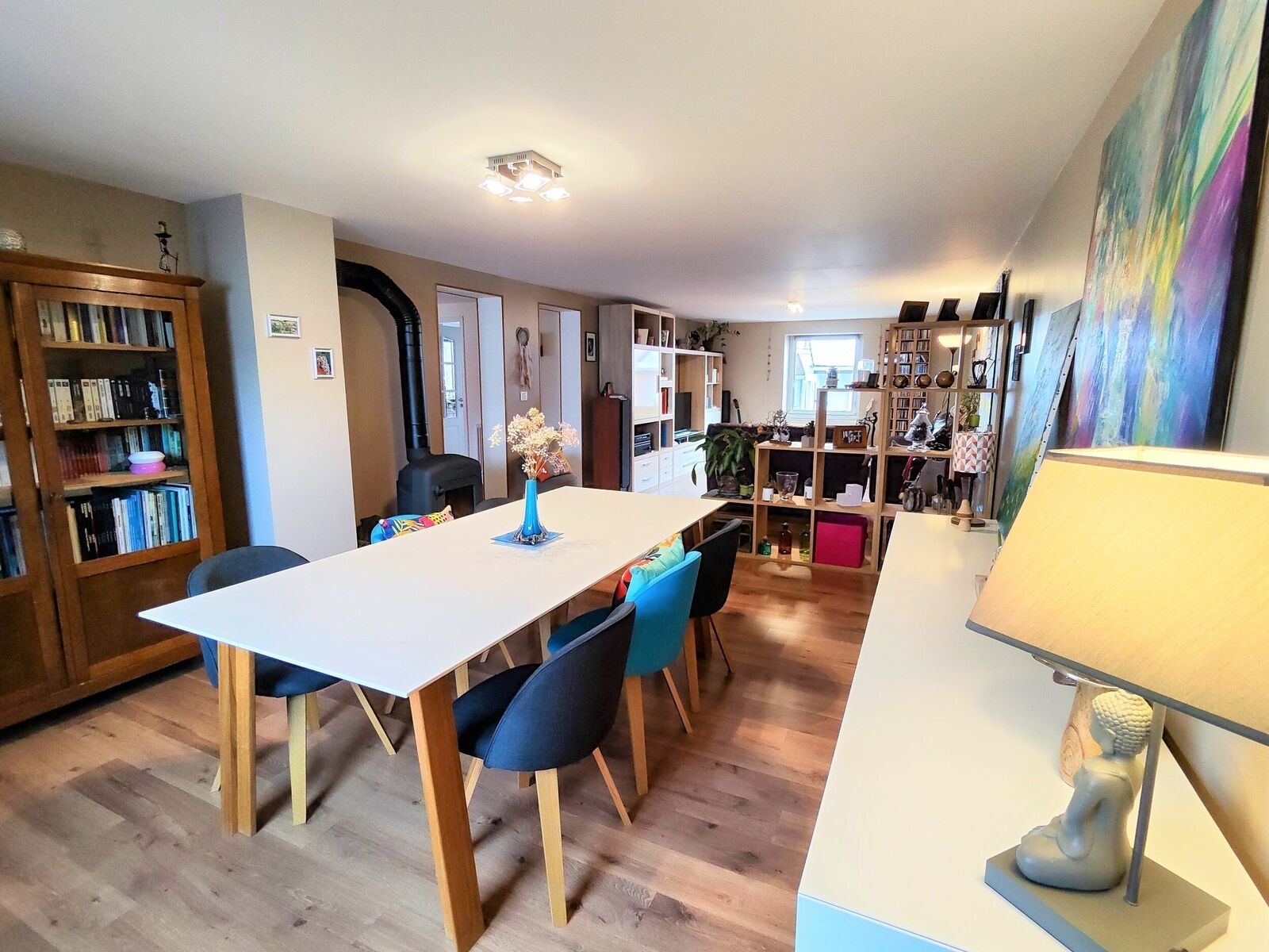 Grand duplex 3 chambres garage à Uffholtz (68700) - salle à manger