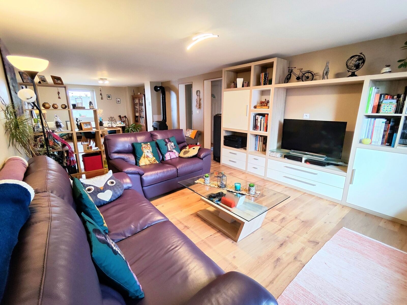 Grand duplex 3 chambres garage à Uffholtz (68700) - salon