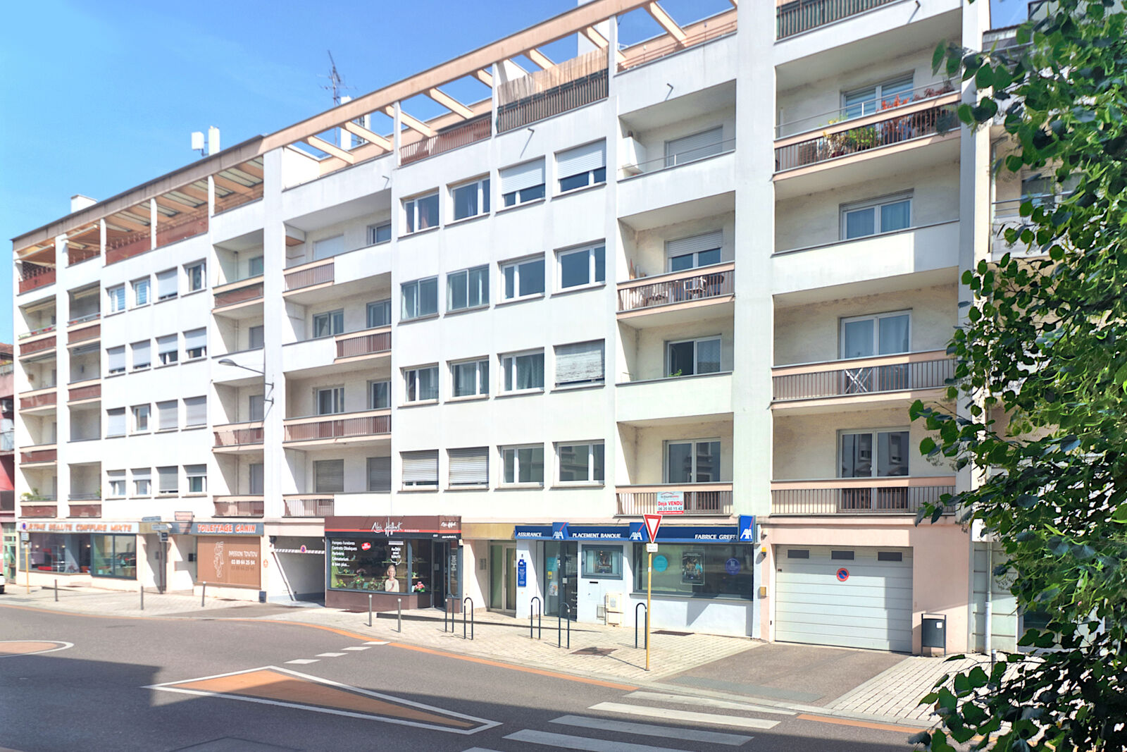 Vendu: Appartement à Riedisheim F3/F4 90m² avec balcons (68400) - Vendu appartement F3/F4 Riedisheim 68400