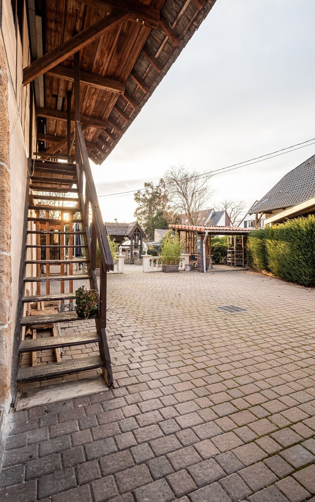 Propriété vendue en moins de 40 Jours - Perspective  cour jardin  2  holtzheim 20230308