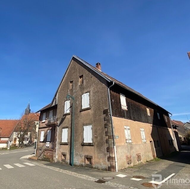 A rénover- Maison de caractère à Volksberg - Photo façade volksberg  soleil