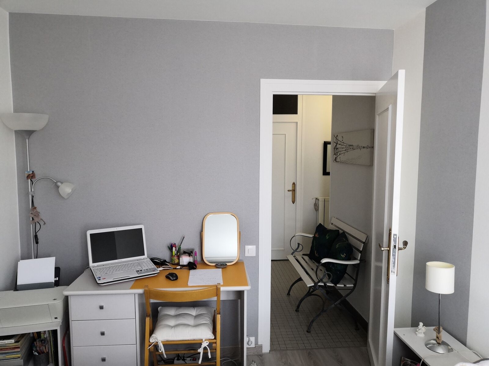 Appartement 4P avec 3 ch  + balcon 7 m2 avec vue imprenable Sud - Suite chambre 3