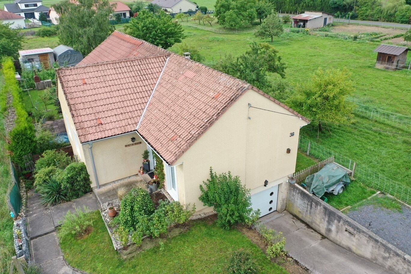 Maison Individuelle, type Plain-pied, sur sous-sol. - Photo drone 2
