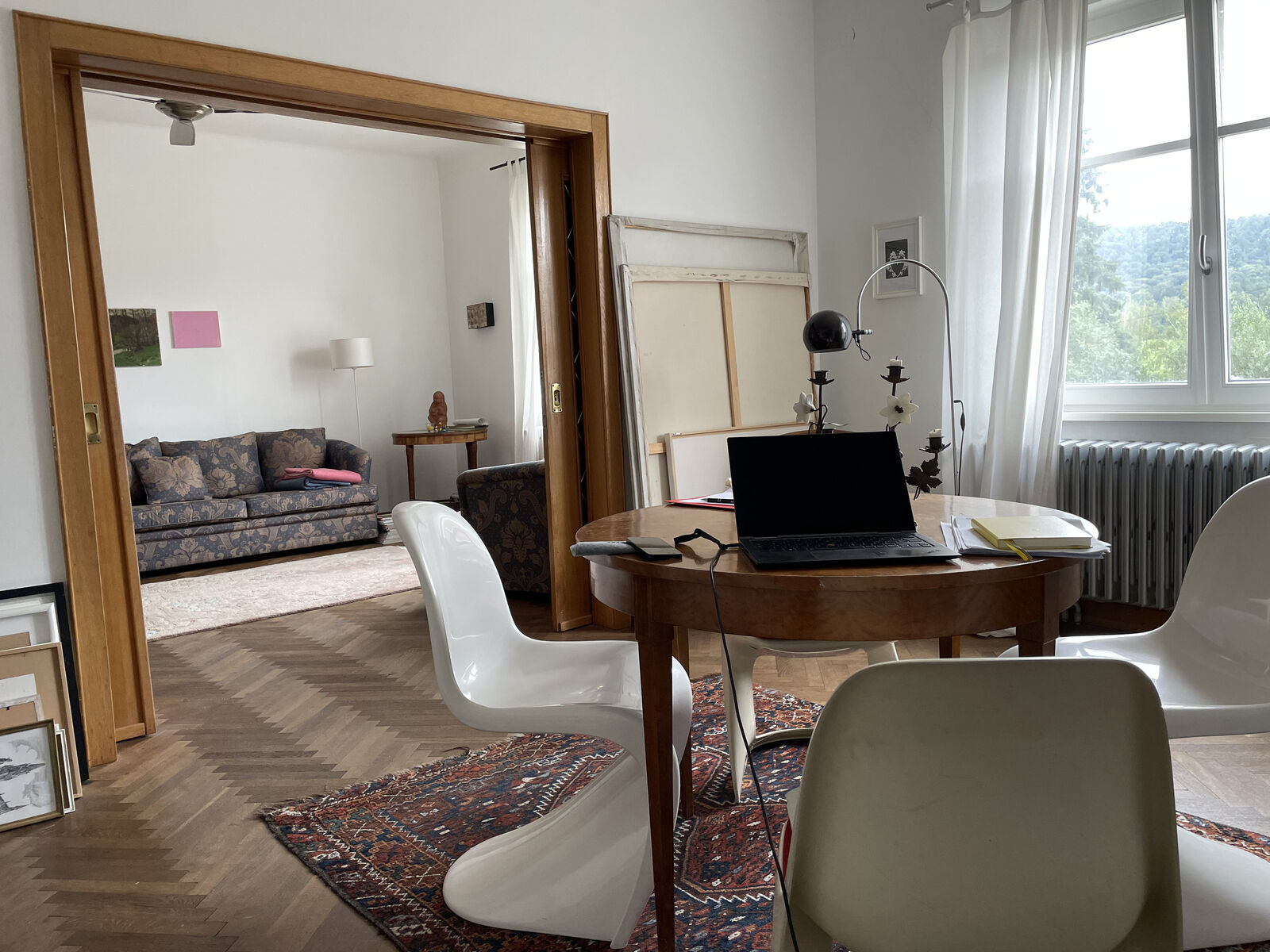 Très belle maison mitoyenne 7 P à Obersteinbach (67510) - Salons étage