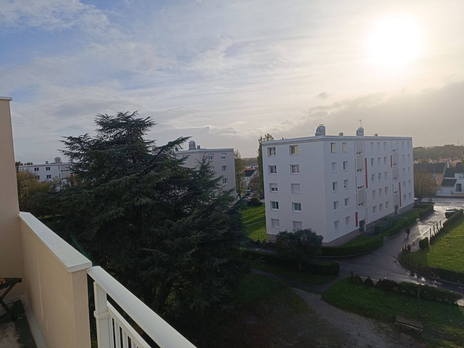 Appartement 91m² investissement locatif 4 chambres louées - Vu balcon