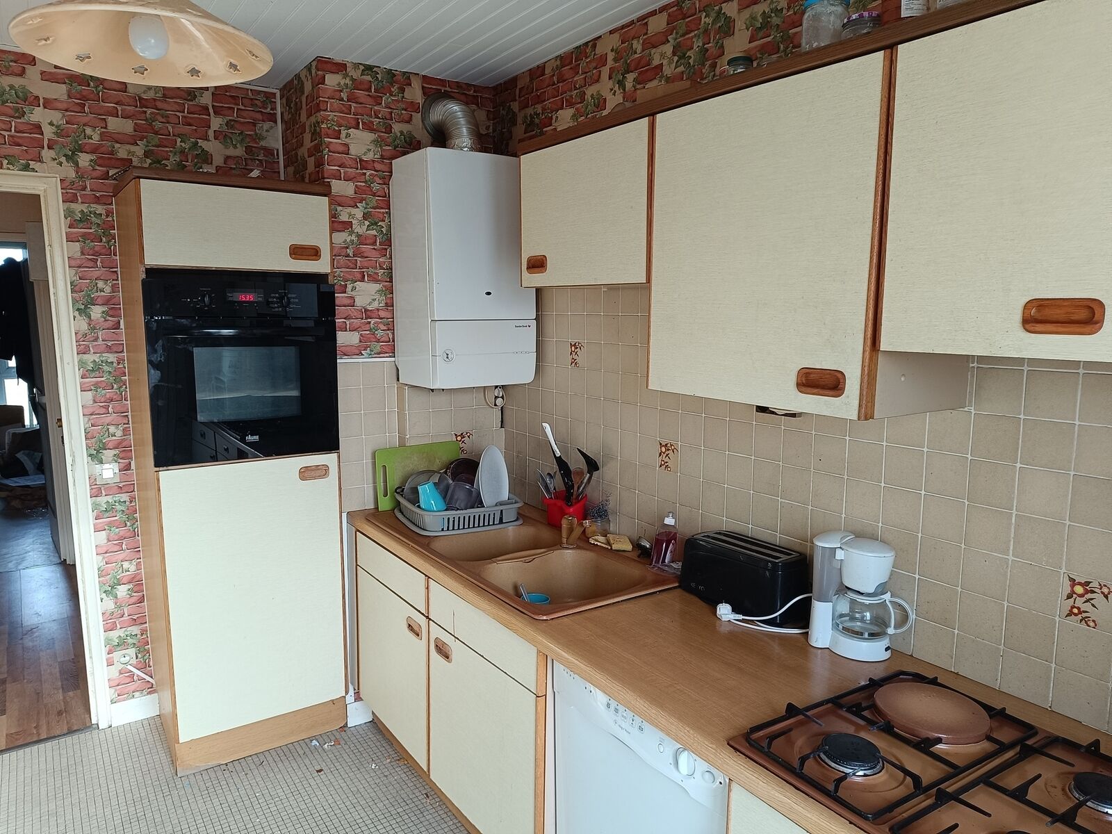 Appartement 91m² investissement locatif 4 chambres louées - Cuisine