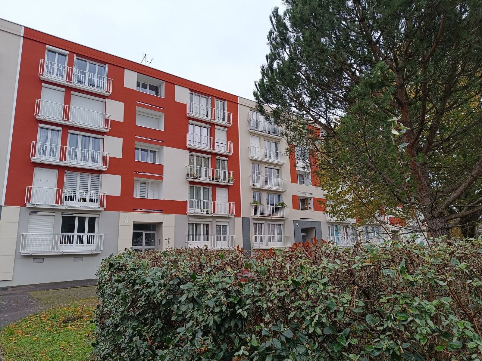 Appartement 73m² investissement locatif 3 chambres louées - Façade