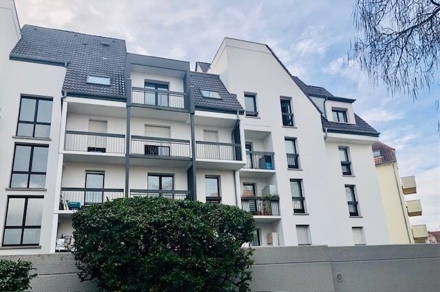F3 : 2 balcons, garage double. - Photo ext. arr. 2  f3 residence les jardiniers eckbolsheim 20231127