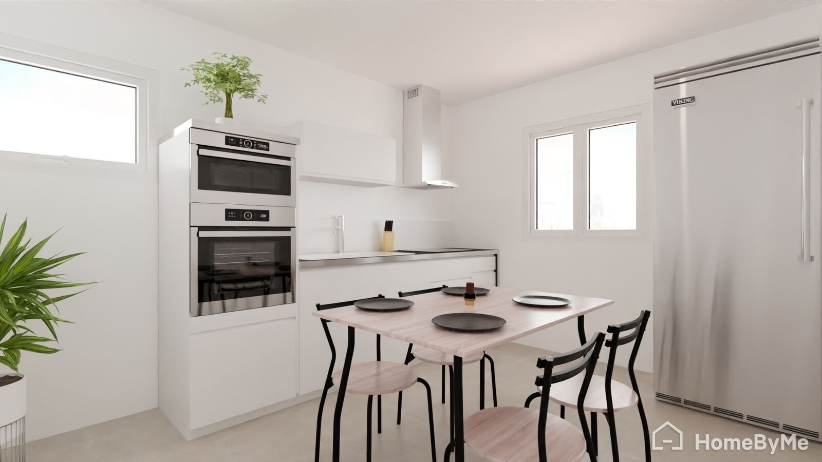 Maison mitoyenne 4 pièces et 84m² - Cuisine