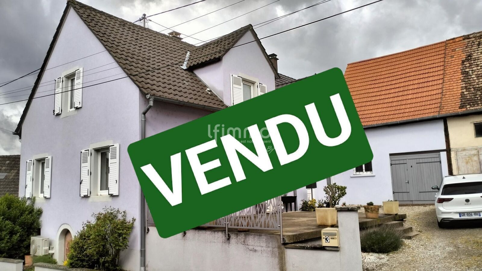 Maison mitoyenne 3/4 pièces d'environ 85m2 - Vendu