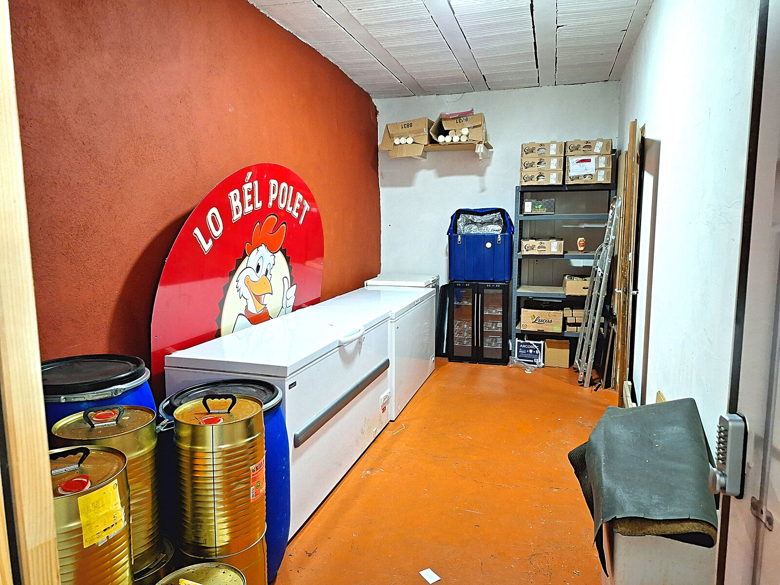Fond de commerce Restaurant "Lo Bel Polet" – Rieux Minervois - Stockage