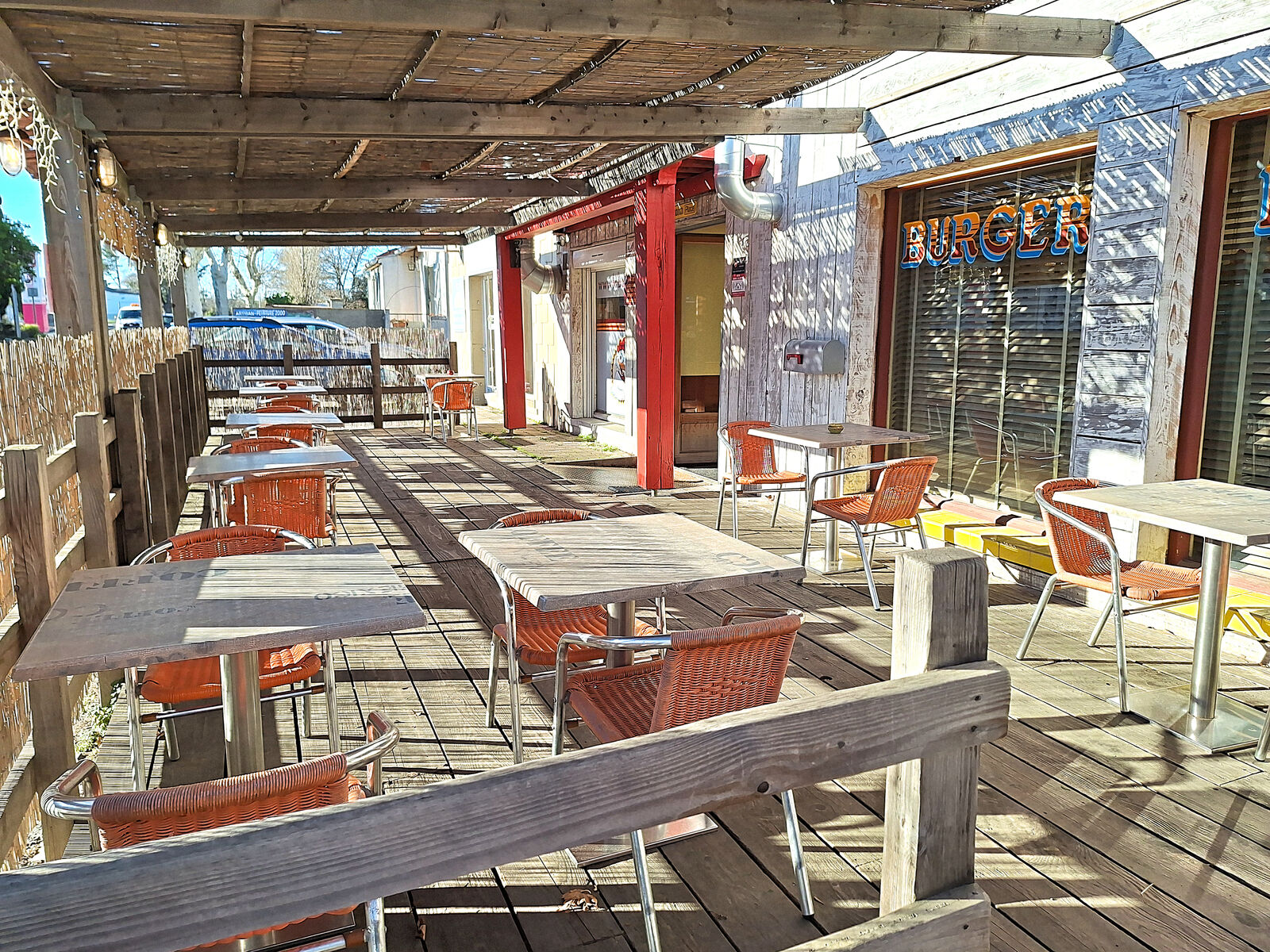 Fond de commerce Restaurant "Lo Bel Polet" – Rieux Minervois - Terrasse