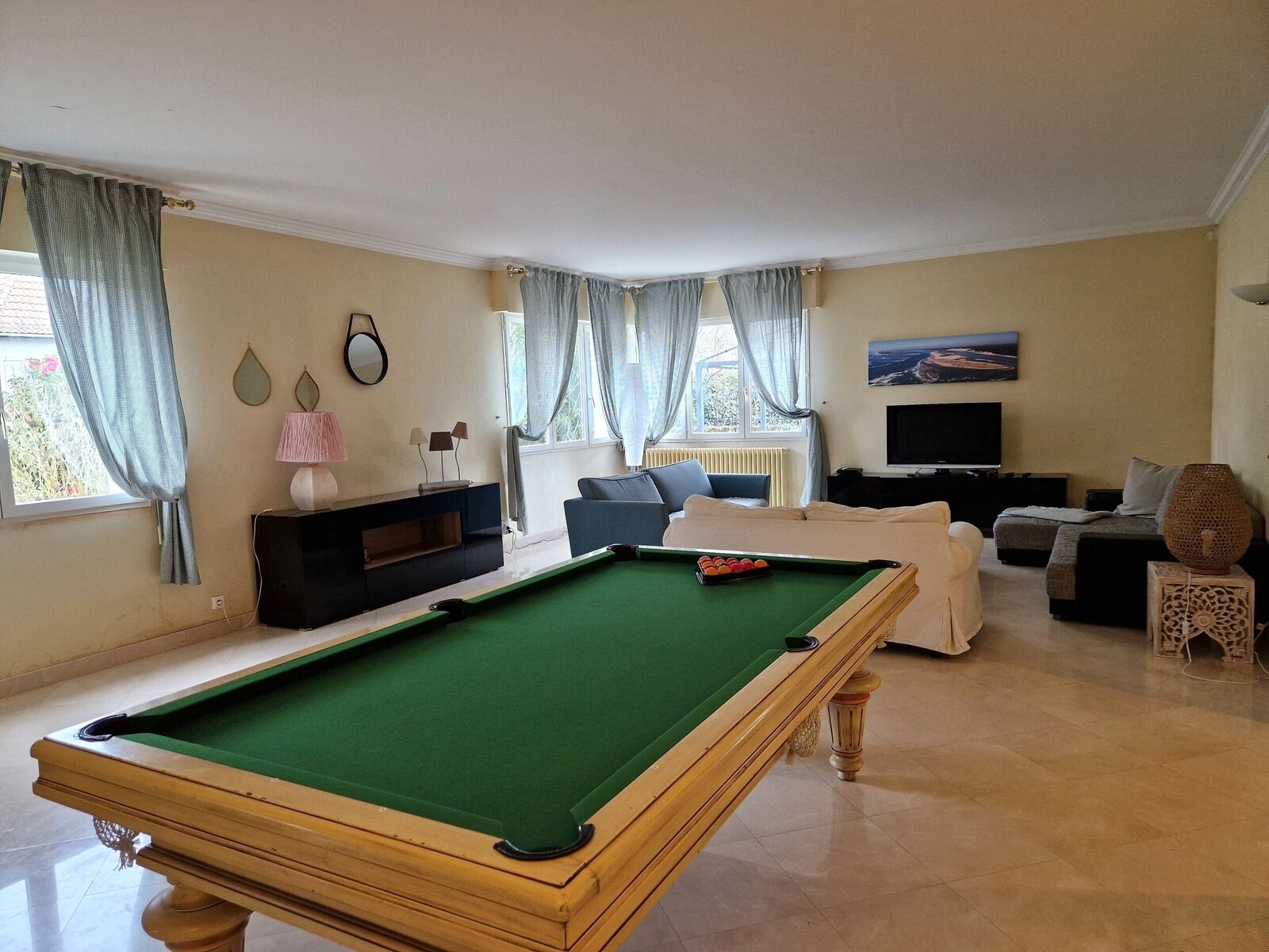 Maison d'exception - Salon la plage 1