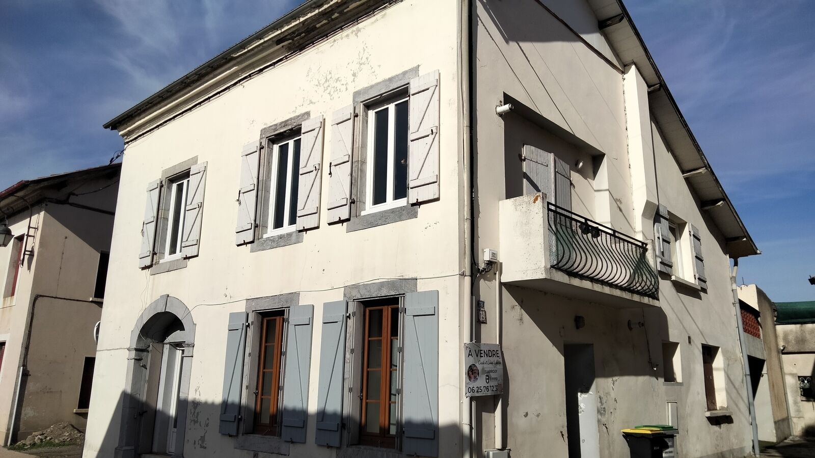 A vendre immeuble de deux appartements à Vic en Bigorre - facade