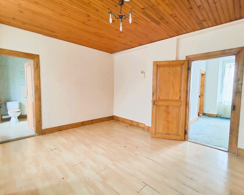 T3 à rénover avec garage, cave et grenier à Thann (68800) - salon