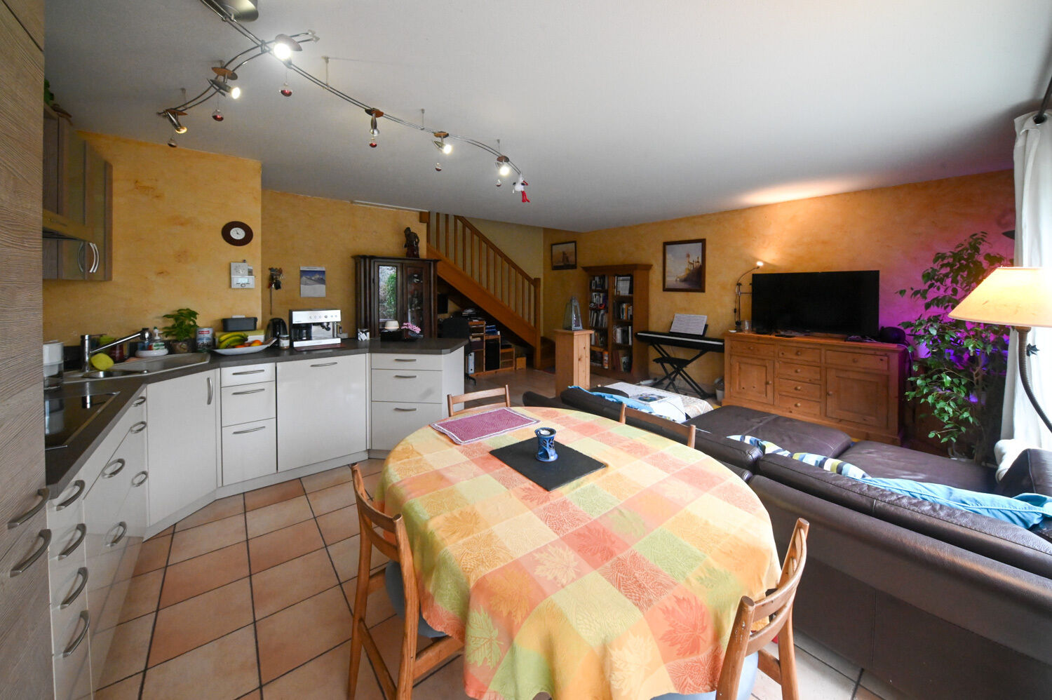 Beau 4 pièces en triplex à Bischheim avec garage et jardin - Séjour -53