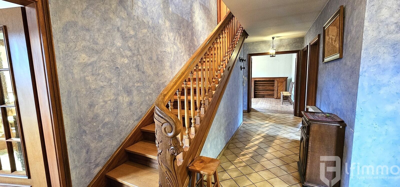 Maison familiale spacieuse dans un superbe environnement - Couloir - lucas miclo lf immo - maison lapoutroie