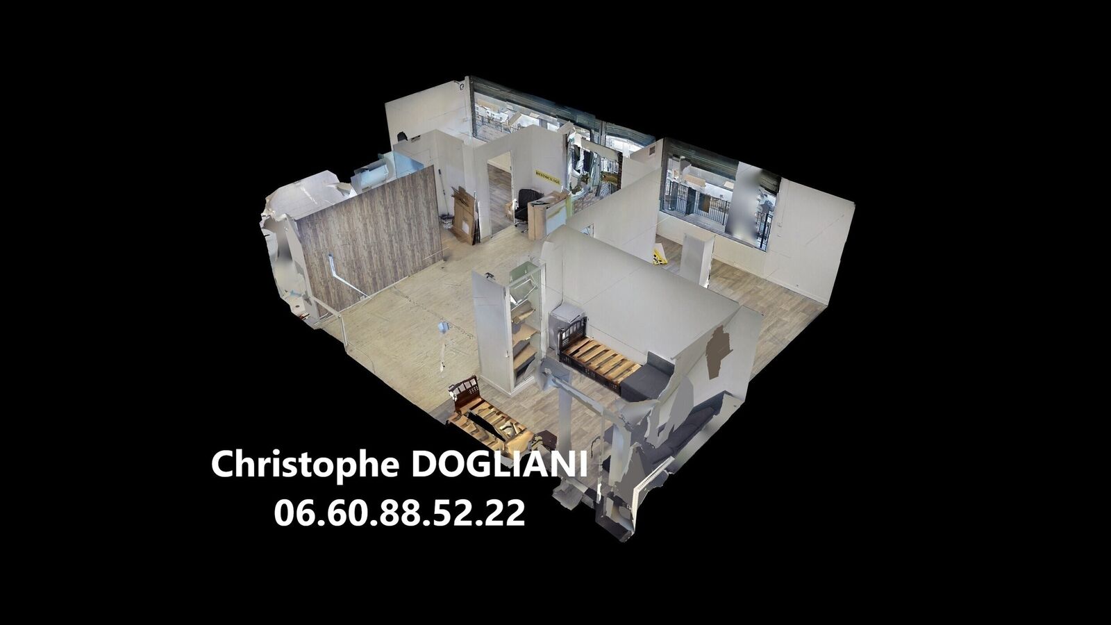 Local commercial Melun - Dollhouse-view