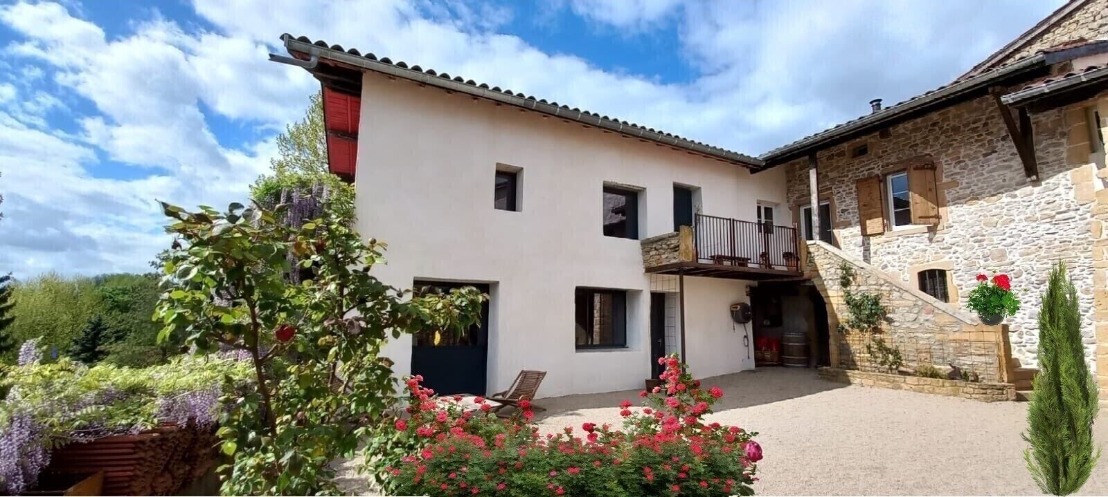 5 mn Lozanne Maison en pierres dorées, 3 ch bureau jardin  - 6d09fd2f-f7fd-49e1-8634-07c3d2016836-l