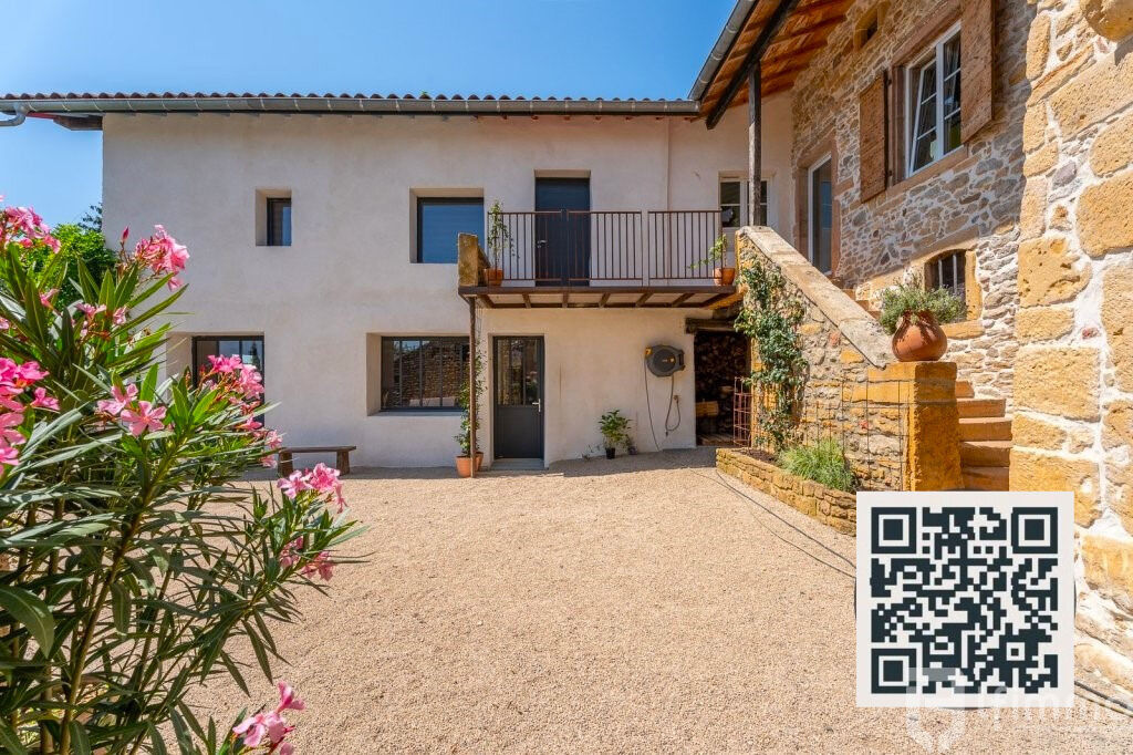 5 mn Lozanne Maison en pierres dorées, 3 ch bureau jardin  - Design sans titre 4