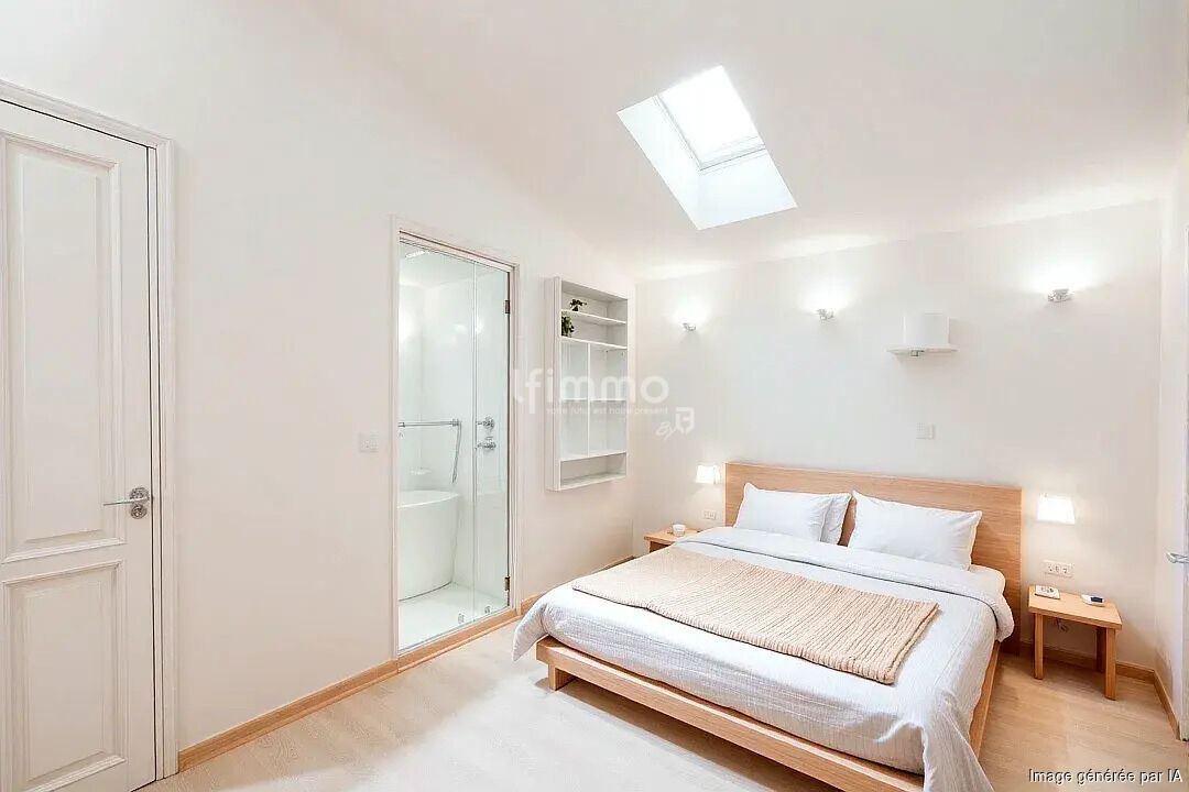 Maison spacieuse et contemporaine dans un quartier résidentiel. - Ia generated 1759243963