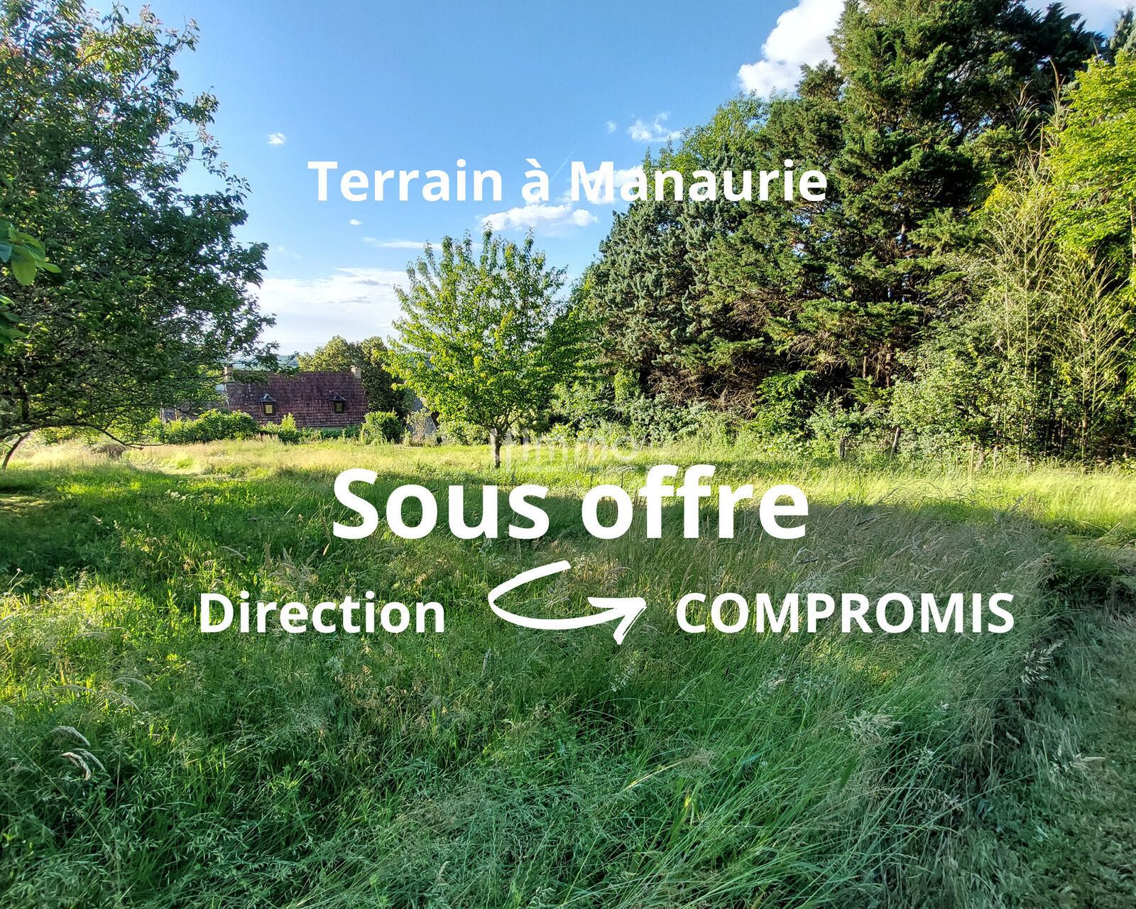Terrain à bâtir de 1695m² situé au calme - Sous offre