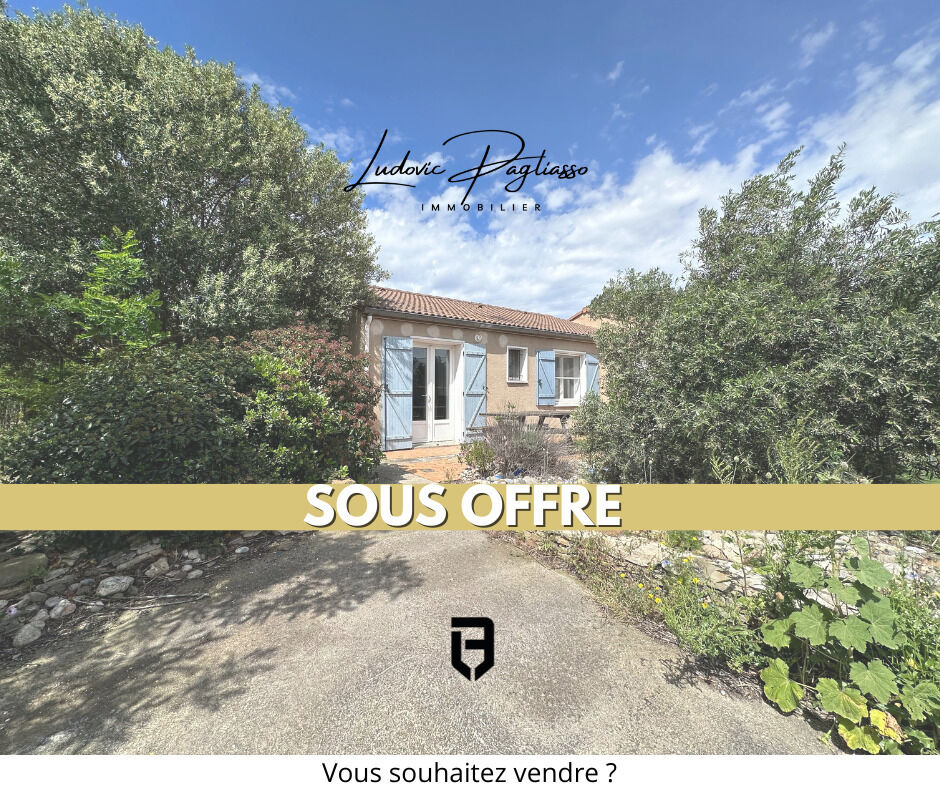 Maison plain pied T4 jardin et piscine - Sous offre narbonne