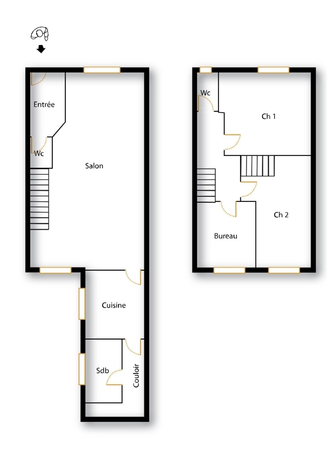 59170- Croix, Maison sur 90m2 avec extérieur - Img 5596