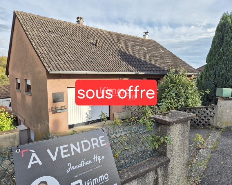 Maison de 101 m2 habitables à Niederbronn-les-bains sous offre.  - 20241022 163240