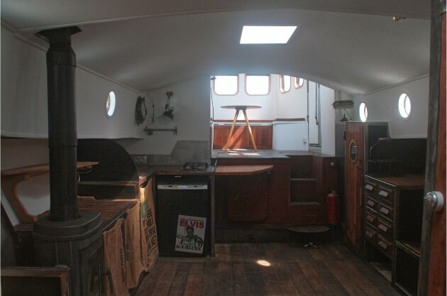 Bateau de plaisance  - Cuisine ouverte sur salon et séjour