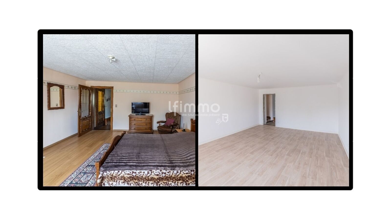 Grande Maison Familiale, avec Dépendances, en Pleine Campagne. - Chambre av ap vers l avant