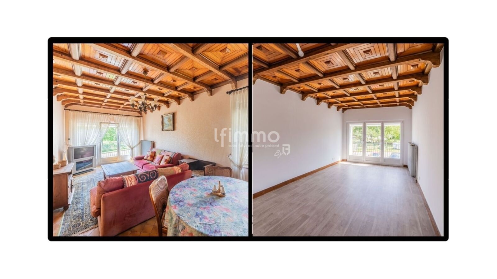 Grande Maison Familiale, avec Dépendances, en Pleine Campagne. - Pièce de réception av - ap